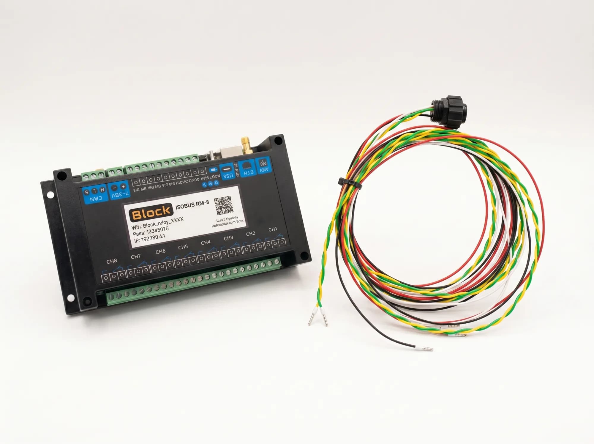 ISOBUS Block + In-Cabin Wiring Harness